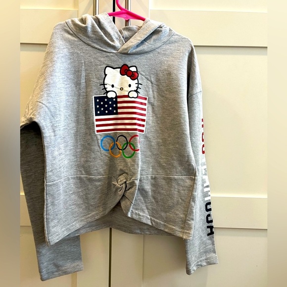 Target Other - Hello Kitty Olympic cropped sweatshirt, NWT
